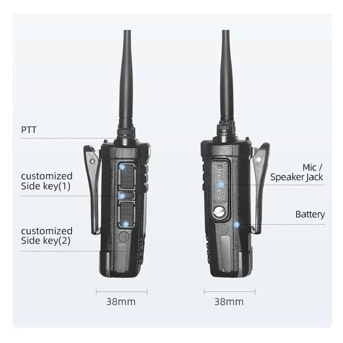 10W Professional Radio Communication Walkie Talkie